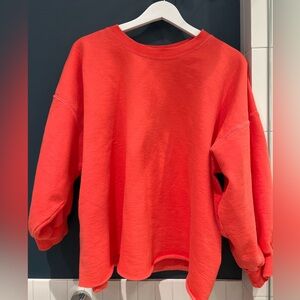 Rachel Comey Fond Sweatshirt Guava M L in season new with tag